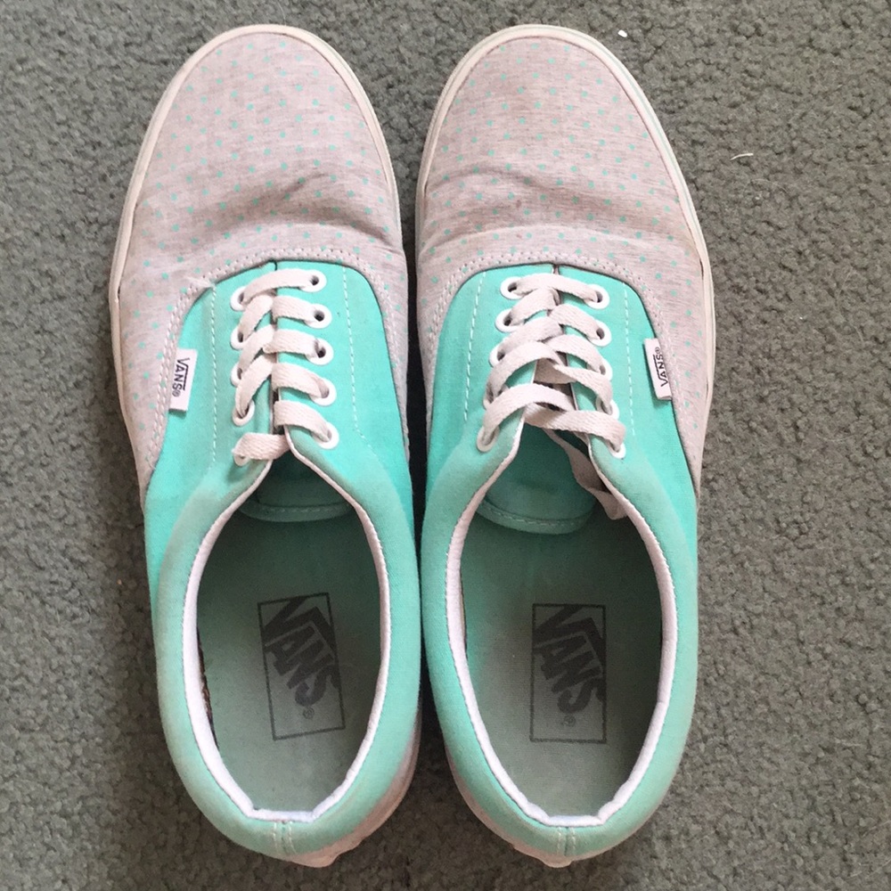 Turquoise Vans